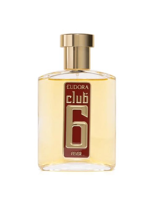 Deo Colônia Club 6 Fever Eudora Masculino 95ml UNICO