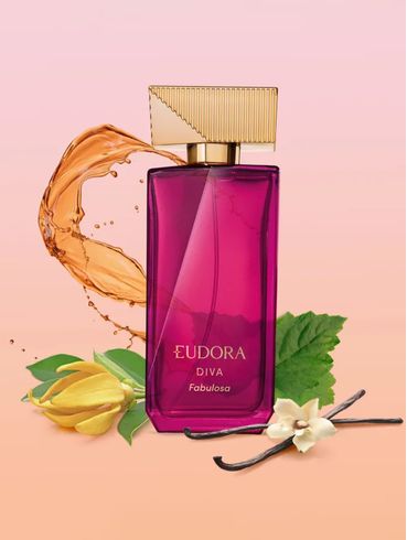 Deo Colônia Diva Fabulosa Eudora 100ml UNICO