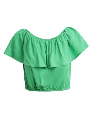 Blusa Cropped Ciganinha Feminina VERDE