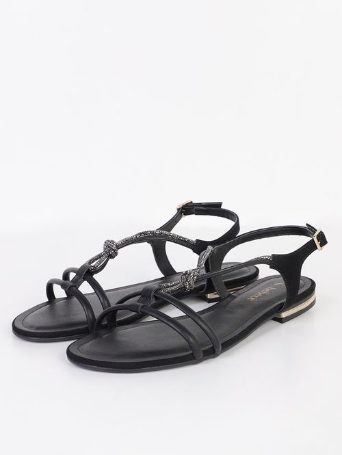 Sandália Bebecê Feminina PRETO