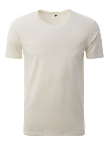 Camiseta Básica Manga Curta Masculina OFF WHITE