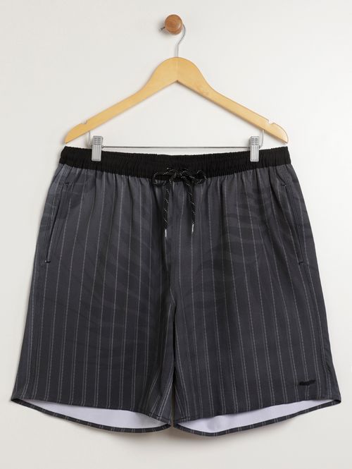 Bermuda Gangster Plus Size Masculina CINZA