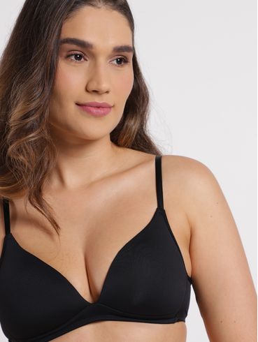 Sutiã Com Bojo Feminino PRETO