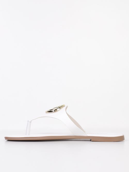 Rasteira Via Marte Feminina BRANCO