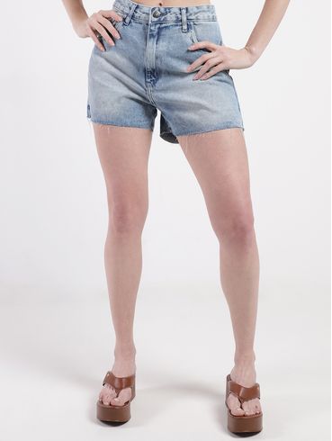 Short Jeans Feminino AZUL
