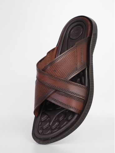Chinelo Tropical Pegada Masculina MARROM