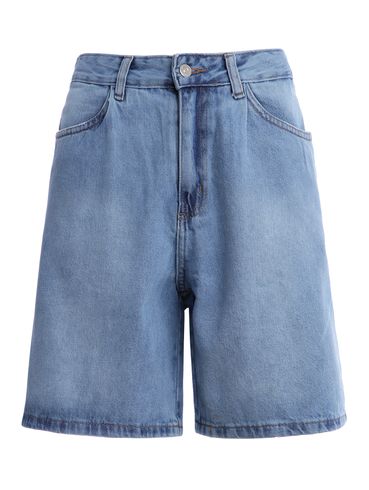 Bermuda Jeans Feminina AZUL