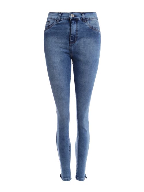 Calça Jeans Cigarrete Feminina AZUL