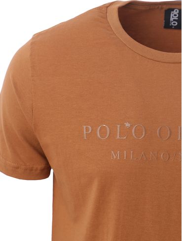 Camiseta Manga Curta Masculina MARROM