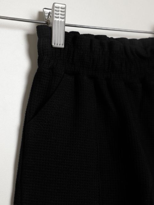 Short Clochard Moletinho Infantil Para Menina - PRETO