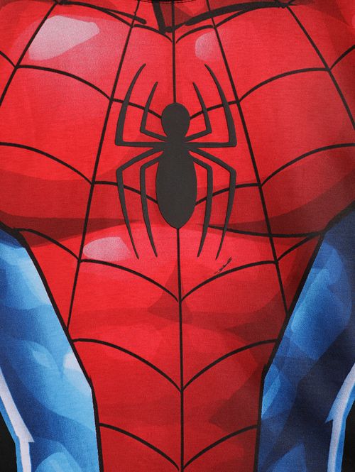 Camiseta Spider Man Infantil Para Menino - PRETO