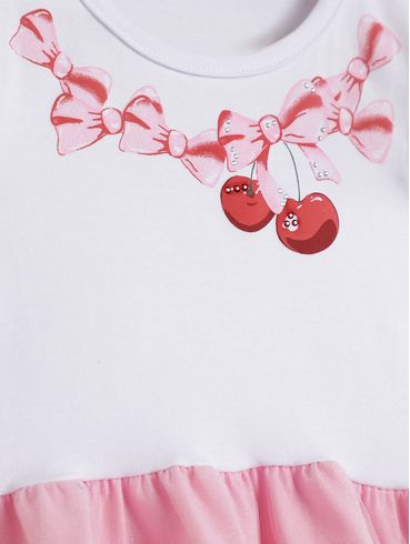 Conjunto Curto Flik Infantil Para Menina - ROSA CLARO
