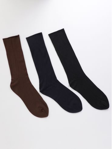 Kit com 03 Peças Sociais Masculina MARINHO/PRETO/CAFE