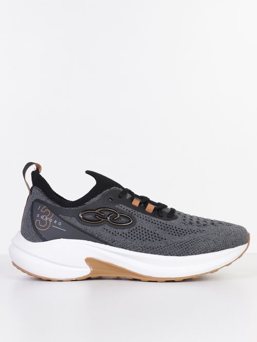 Tênis Esportivo Sonoro 3 Olympikus Masculino CHUMBO/PRETO