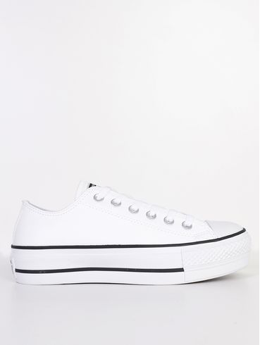 Tênis Casual Chuck Taylor Lift All Star Converse BRANCO/PRETO