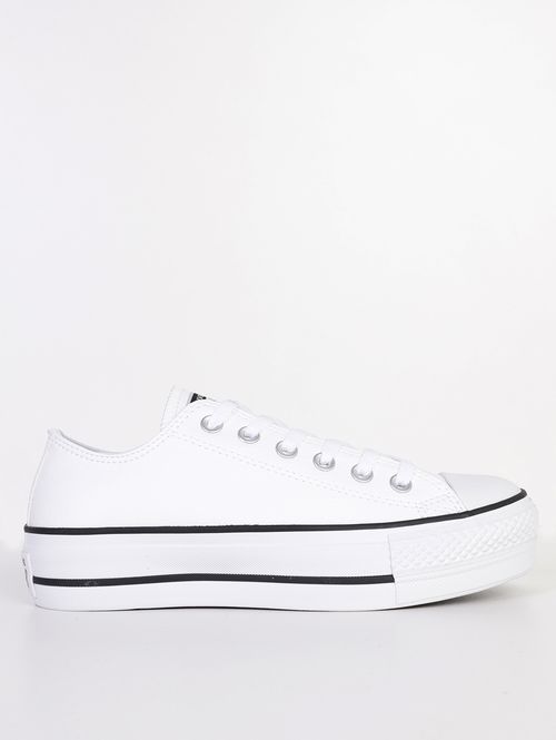 Tênis Casual Chuck Taylor Lift All Star Converse BRANCO/PRETO
