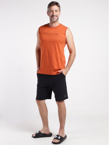Camiseta Regata Masculina LARANJA