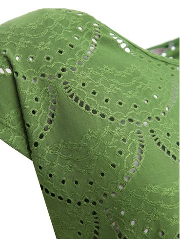 Blusa Malha Manga Curta Feminina VERDE