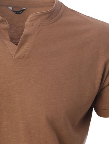 Camiseta Manga Curta Dixie Masculina BEGE