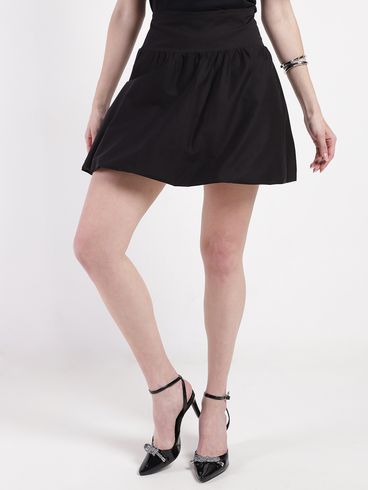 Saia Balonê Autentique Feminina PRETO