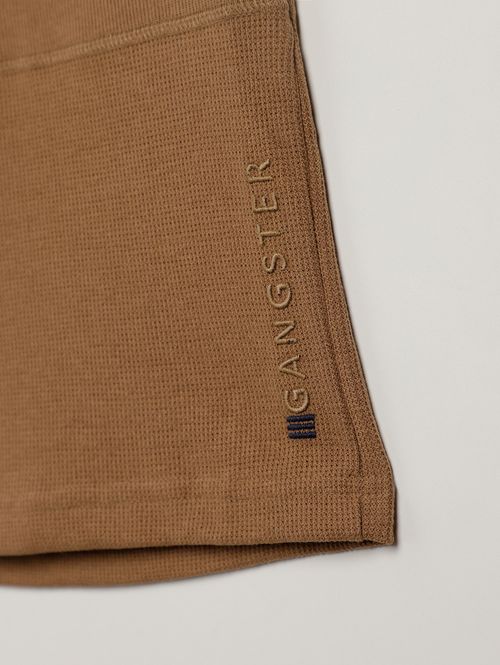 Bermuda Gangster Plus Size Masculina BEGE