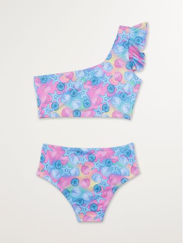 Biquíni Juvenil Para Menina - AZUL