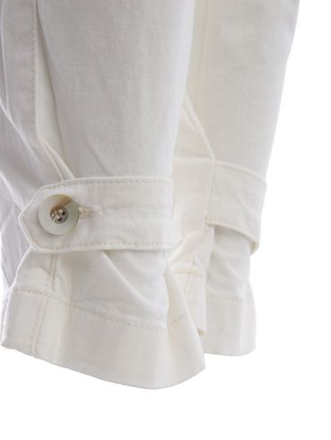 Calça Sarja Mom Cargo Sawary Feminina OFF WHITE