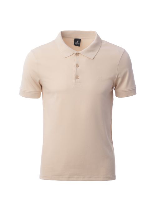 Polo Manga Curta Masculina OFF WHITE