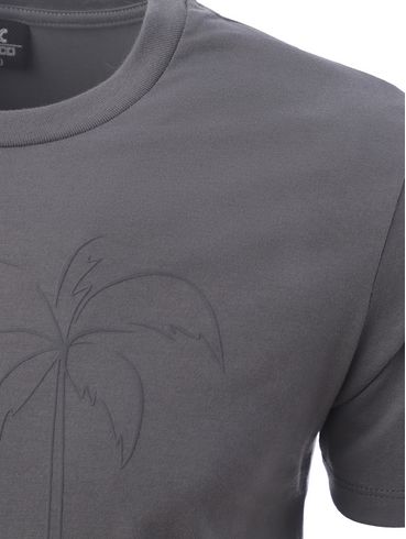Camiseta Manga Curta Masculina CINZA