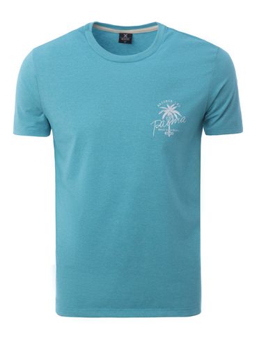 Camiseta Manga Curta Masculina AZUL