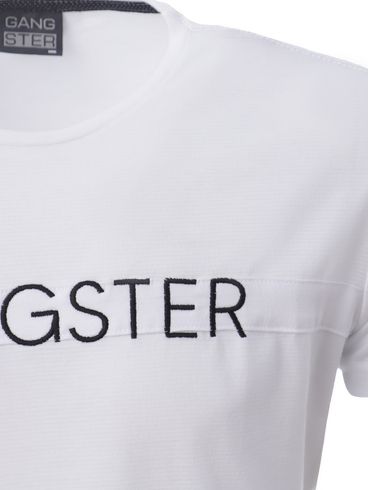 Camiseta Manga Curta Gangster Masculina BRANCO
