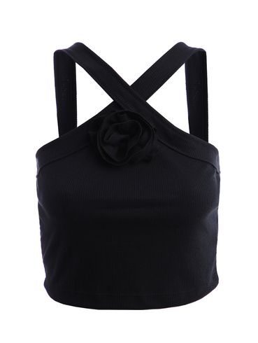 Blusa Cropped Feminina PRETO