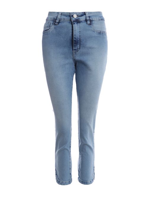 Calça Jeans Capri Feminina AZUL