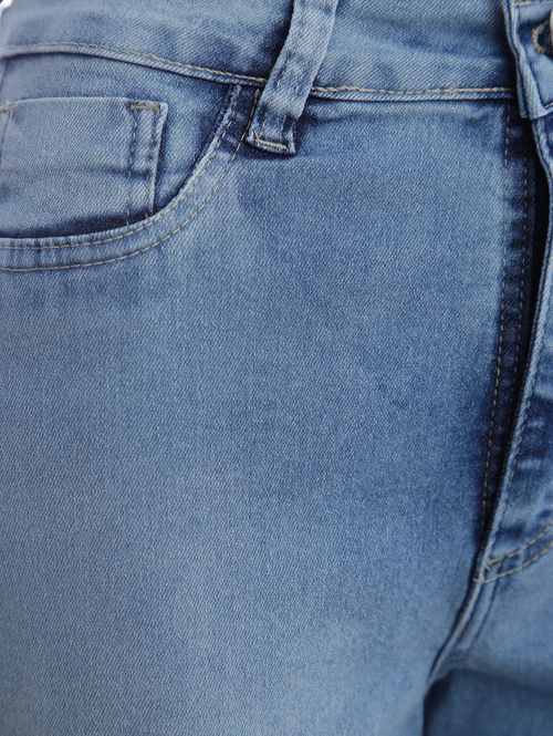 Calça Jeans Capri Feminina AZUL