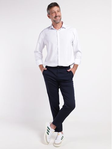Camisa Manga Longa Masculina BRANCO