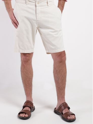 Bermuda Linho Bivik Masculina NATURAL