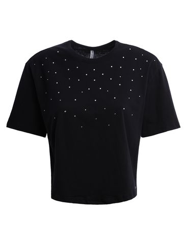 Blusa Manga Curta Feminina PRETO