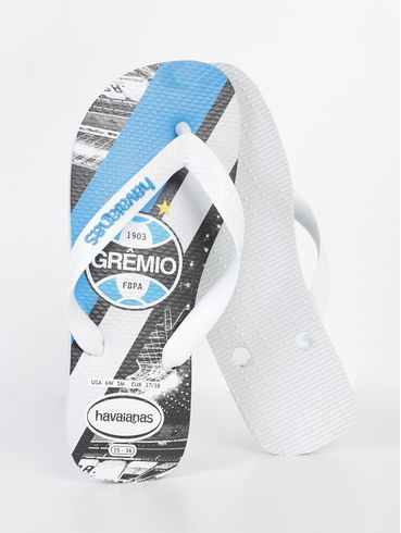 Chinelo Grêmio Havaianas Masculino BRANCO