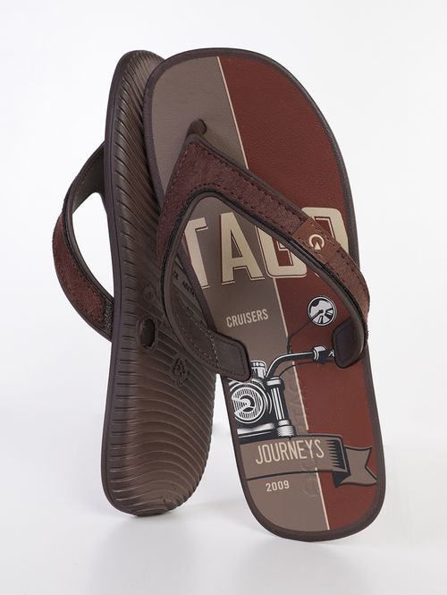 Chinelo Cartago Masculino MARROM