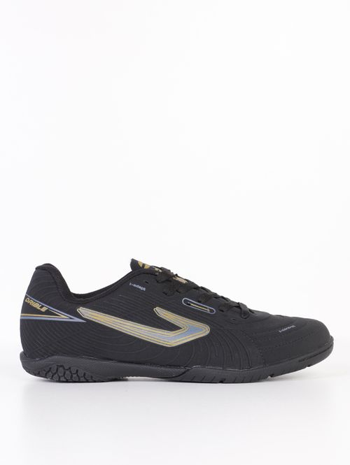 Tênis Futsal Drible VI Topper Masculino PRETO/DOURADO