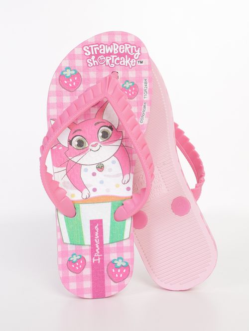 Chinelo Ipanema Moranguinho Juvenil Para Menina - ROSA