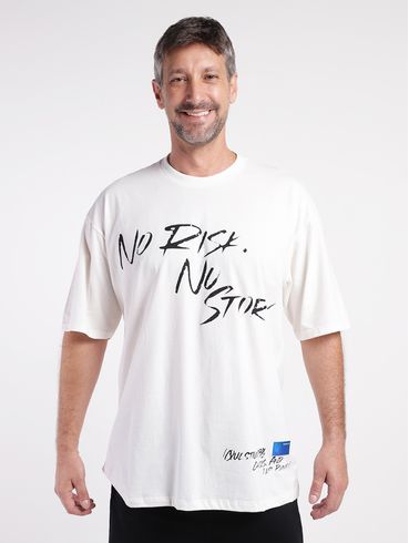 Camiseta Manga Curta Masculina OFF WHITE