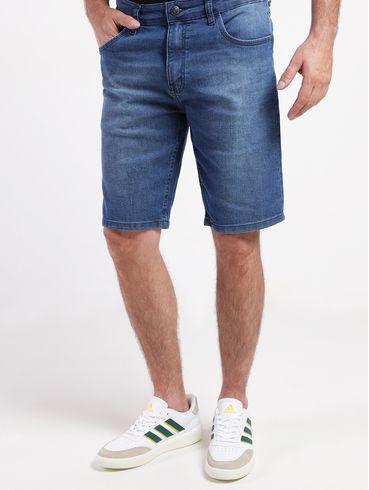 Bermuda Jeans Masculina AZUL