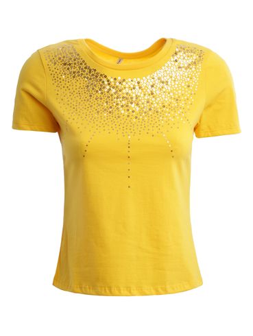 Blusa Manga Curta Habana Feminina AMARELO