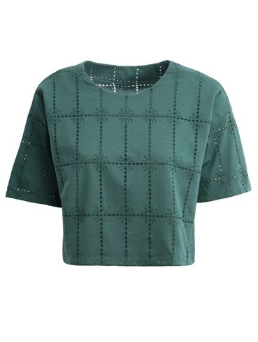 Blusa Manga Curta Feminina VERDE