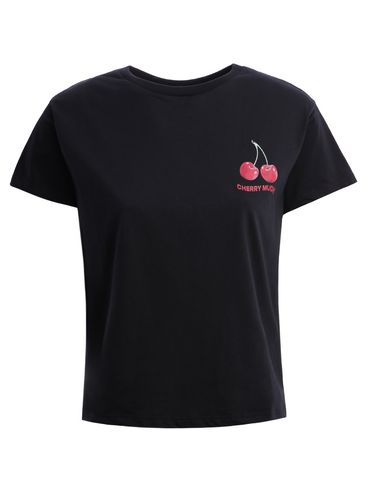 Blusa Manga Curta T-Shirt Feminina PRETO