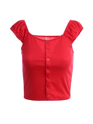 Blusa Regata Habana Feminina VERMELHO