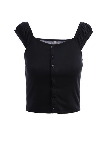 Blusa Regata Habana Feminina PRETO
