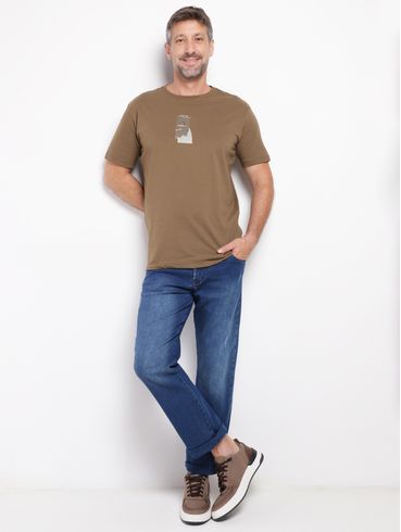 Camiseta Manga Curta Dixie Masculina VERDE