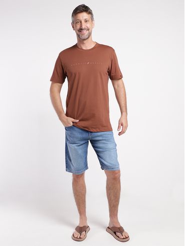 Bermuda Jeans Gangster Masculina AZUL